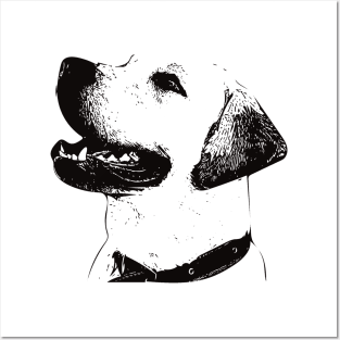 Labrador Retriever Face Design - A Lab Christmas Gift Posters and Art